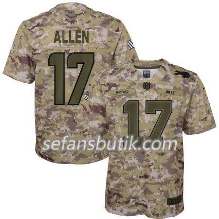 Buffalo Bills Tröjor Josh Allen 17 Nike Salute to Service - Herr Buffalo Bills Tröjor Josh Allen 17 Nike Salute to Service - Herr